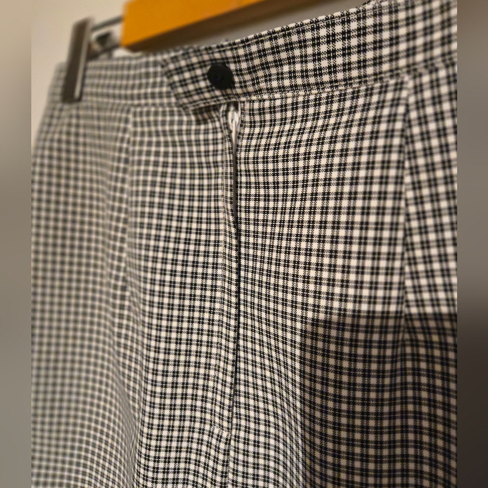 Vintage LE CHATEAU Gingham Skirt